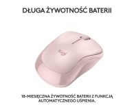 LOGITECH M240 Silent (różowa) 910-007121 - 1145828 - zdjęcie 12